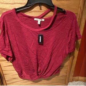 Large express crop top
